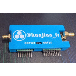 Antenne CC1101 et NRF24 en un seul module pour le Flipper Zero