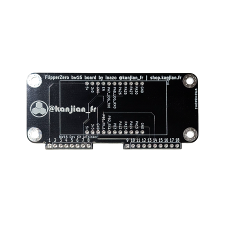 Kit PCB à assembler pour antenne BW16 2.4 et 5Ghz Wi-Fi pour le Flipper Zero
