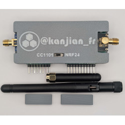 Antenne CC1101 et NRF24 en un seul module pour le Flipper Zero