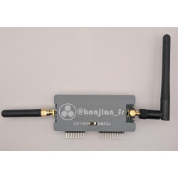 Antenne CC1101 et NRF24 en un seul module pour le Flipper Zero