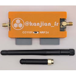 Antenne CC1101 et NRF24 en un seul module pour le Flipper Zero