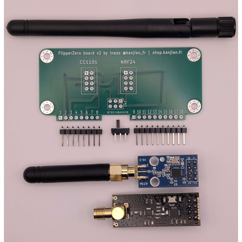PCB pour antenne double pour le flipper zero