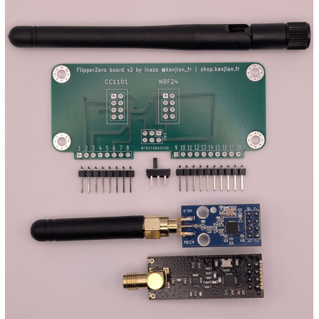 PCB pour antenne double pour le flipper zero