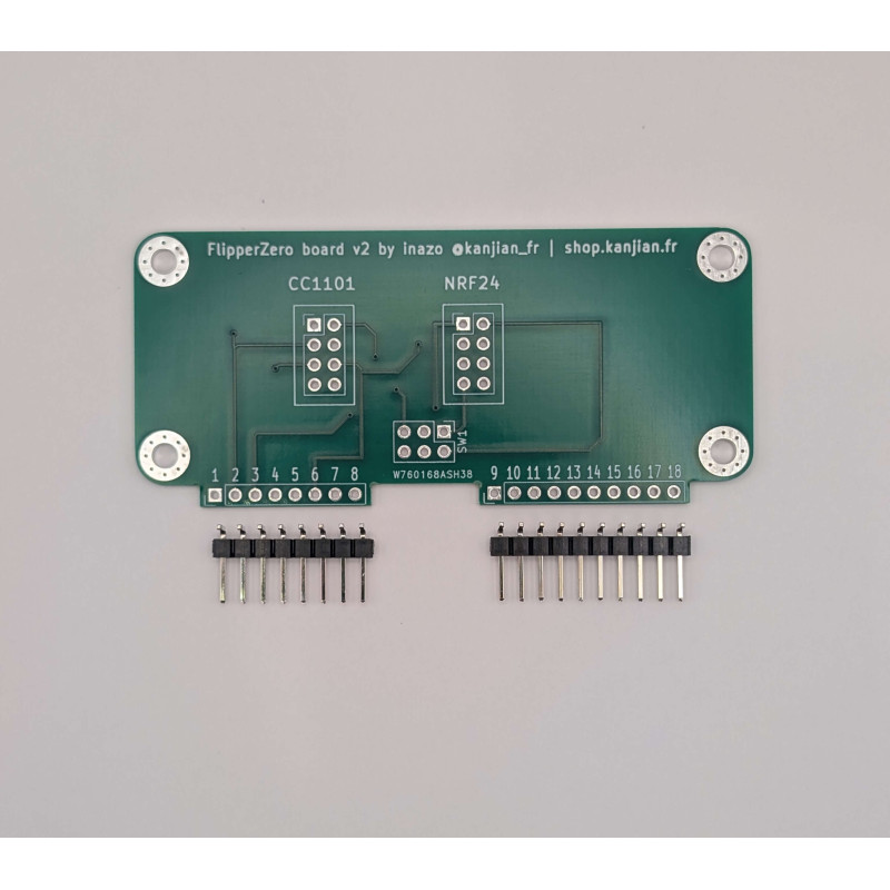 PCB pour antenne double pour le flipper zero